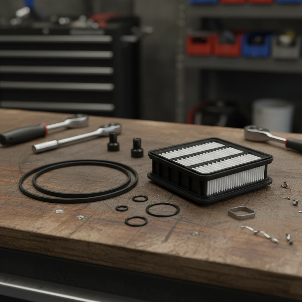 Ford Ranger automatic transmission filter kit components