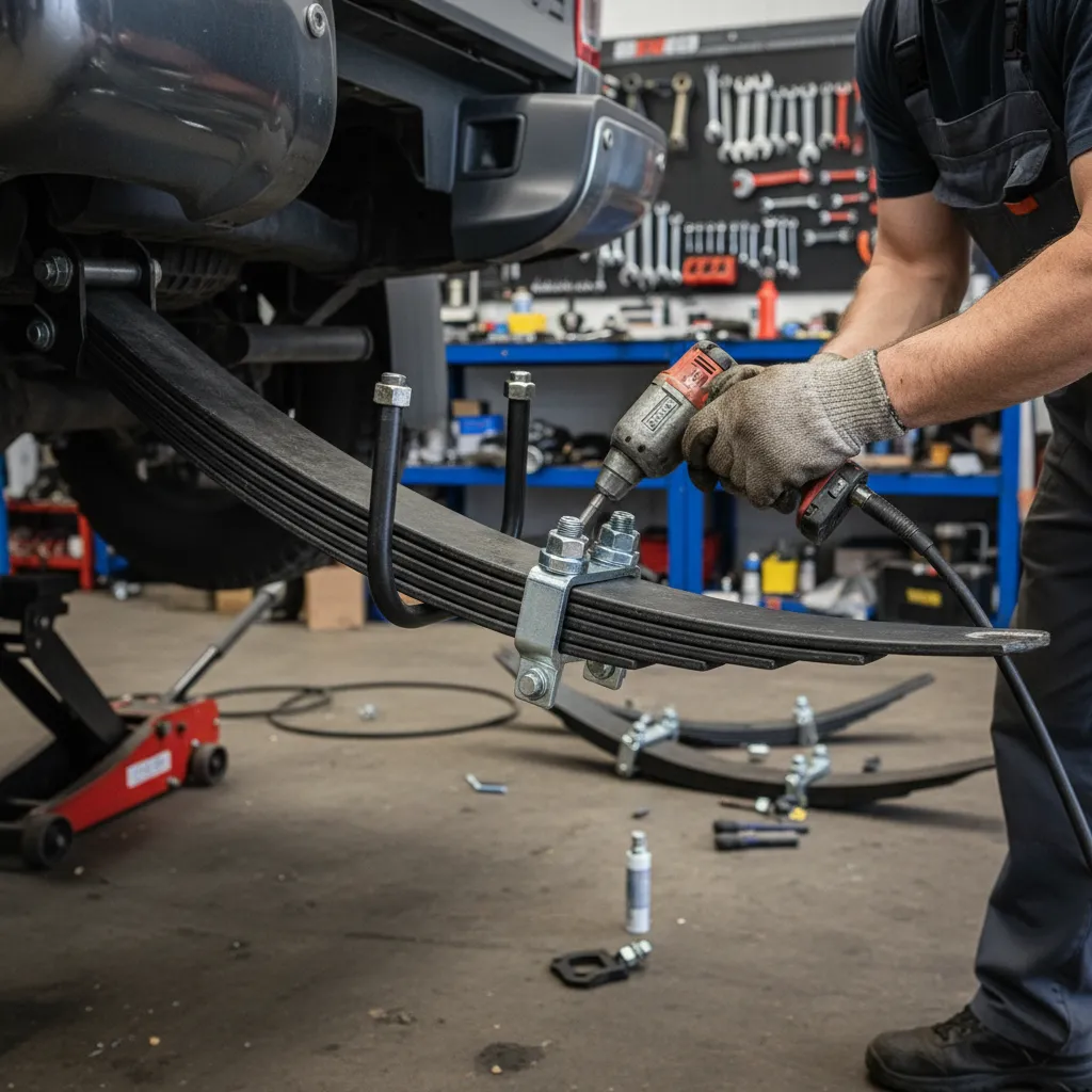 Installing Heavy Duty Leaf Springs on Ford Ranger