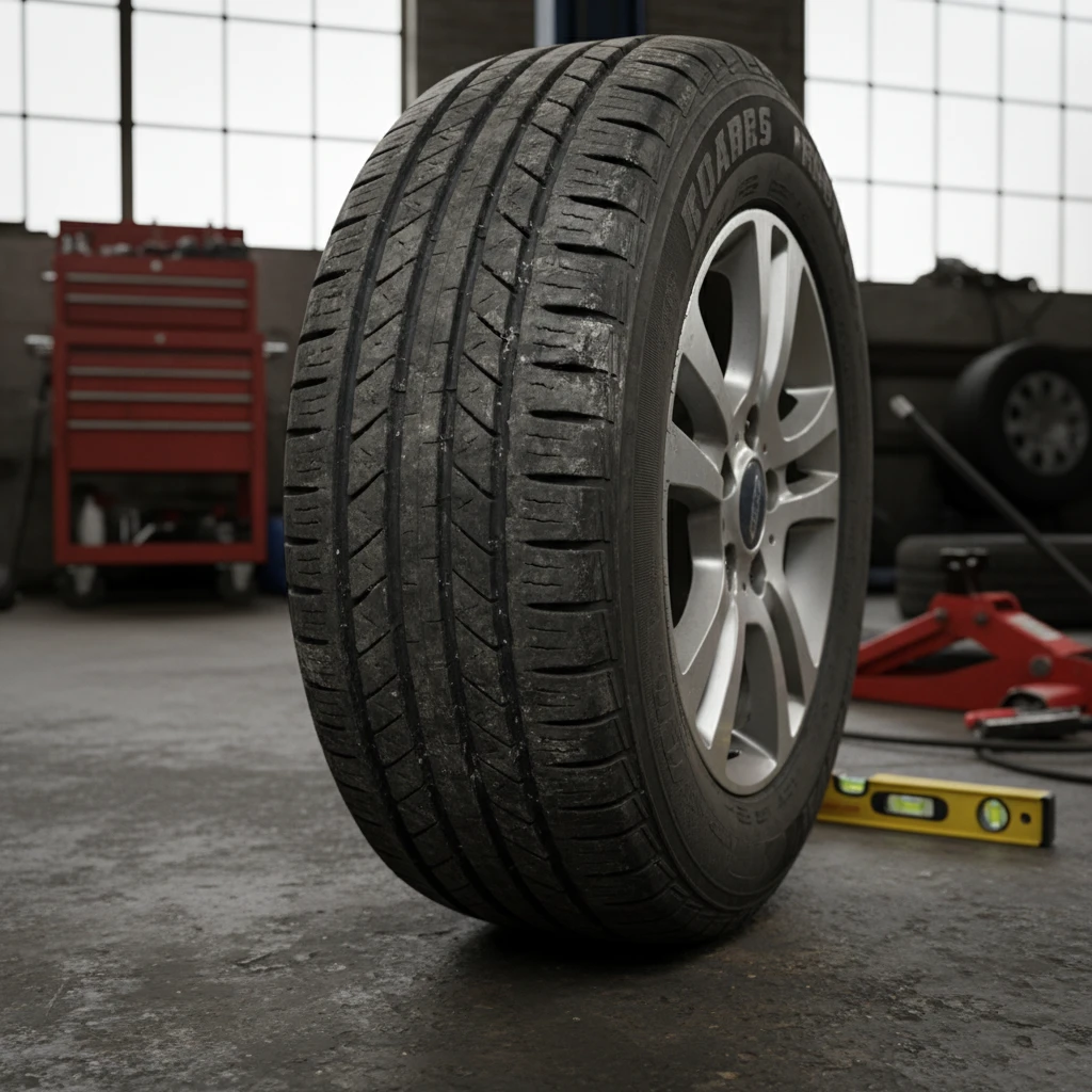Tyre Wear Caused by Worn Suspension