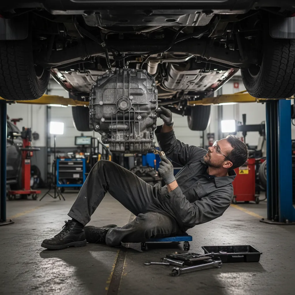 Ford Ranger PX3 10R80 transmission inspection
