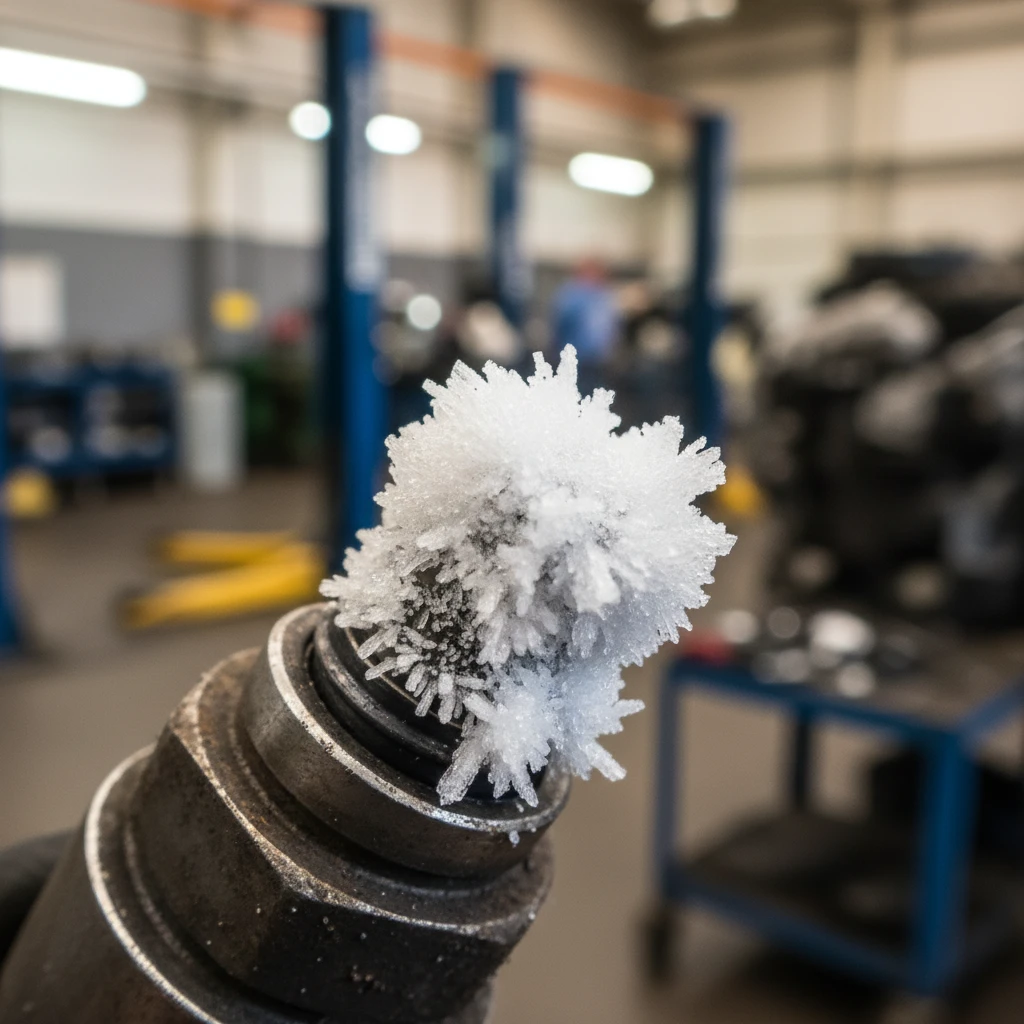 Crystallized AdBlue injector Ford Ranger 2.0L