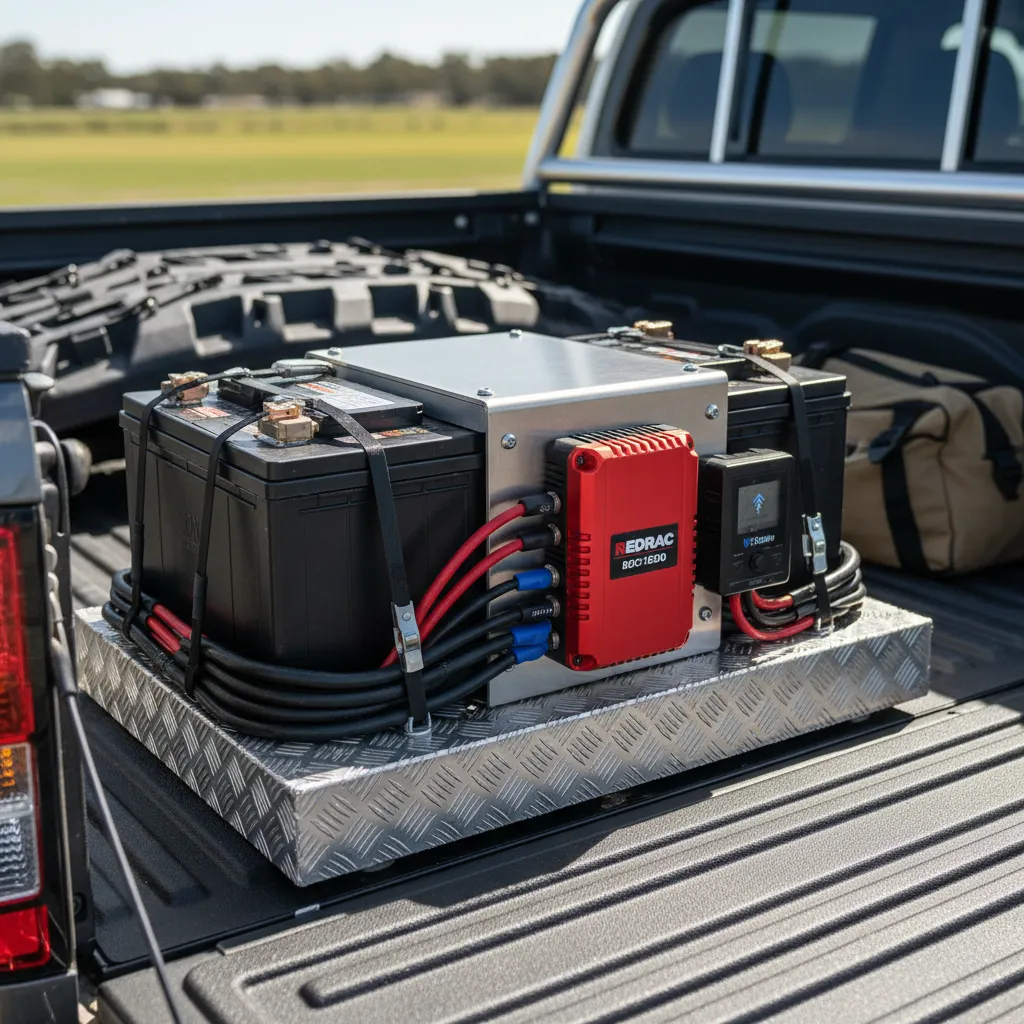 Ford Ranger Dual Battery Setup with DC-DC Charger