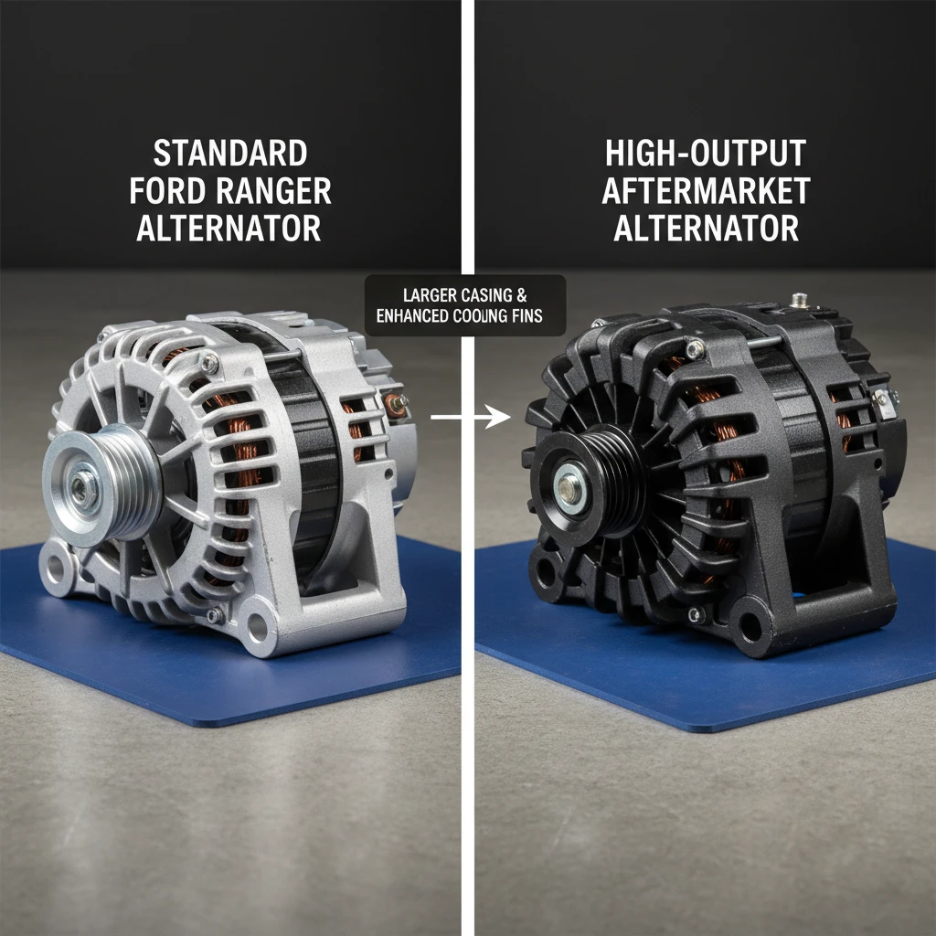 Stock vs High Output Alternator Comparison