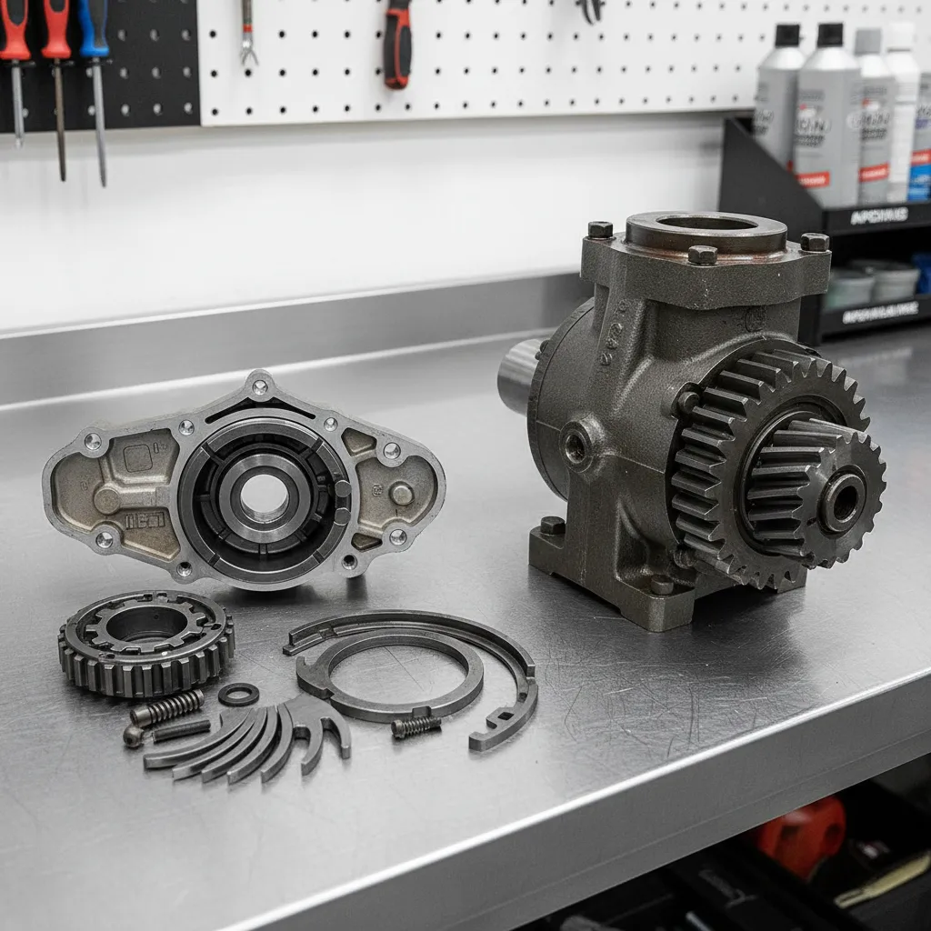 Comparison of Ford Ranger variable vane oil pump versus aftermarket gear pump