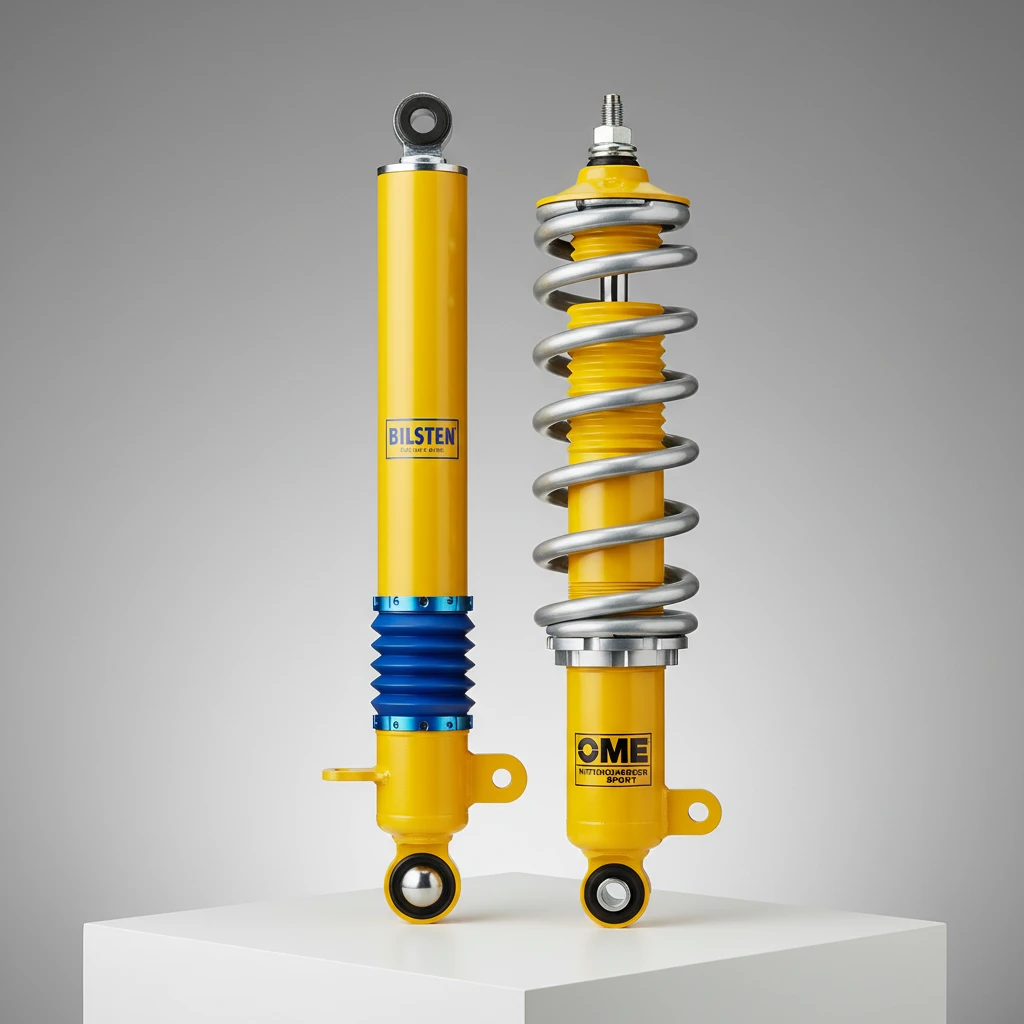 Bilstein vs Old Man Emu shock absorbers comparison