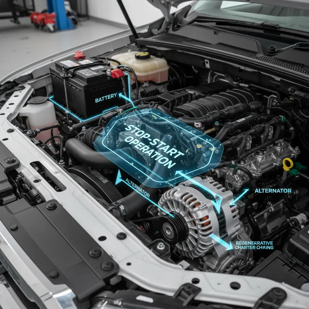 Ford Ranger Stop-Start System Diagram