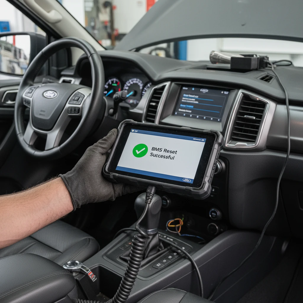 Resetting Ford Ranger BMS System