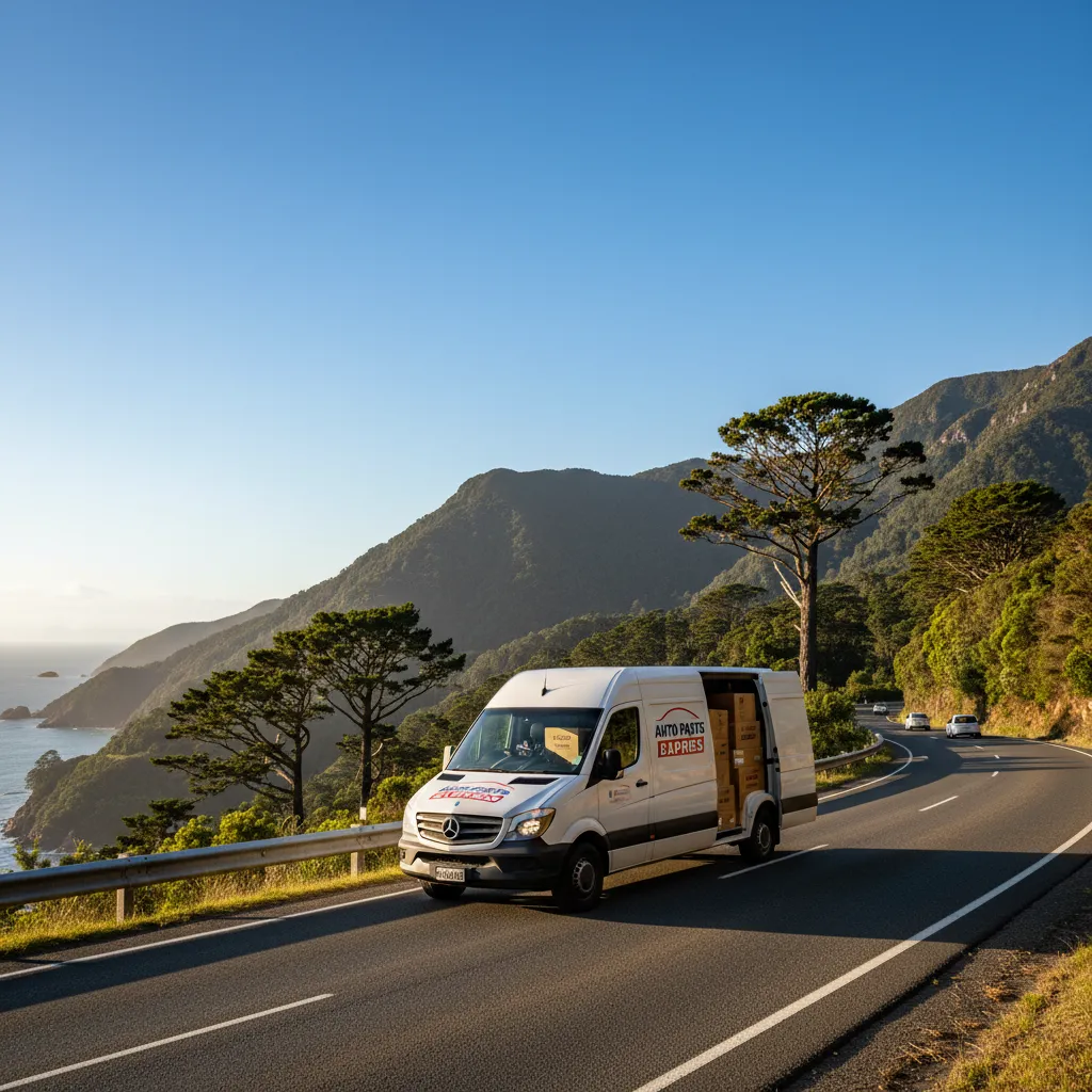 Delivery of Ford Ranger parts to rural Auckland locations