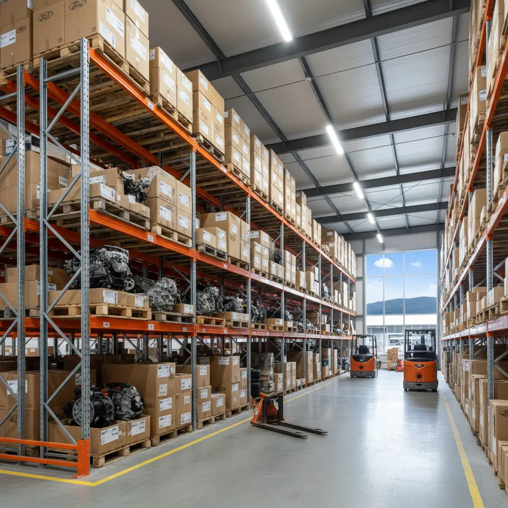 Christchurch Ford parts distribution warehouse